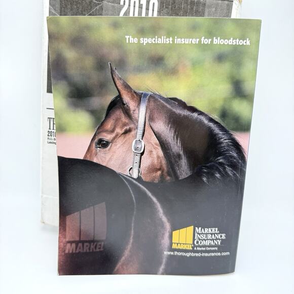 Thoroughbred Times Stallion Directory 2010 Paperback Equestrian Horse Breeding - Picture 2 of 5